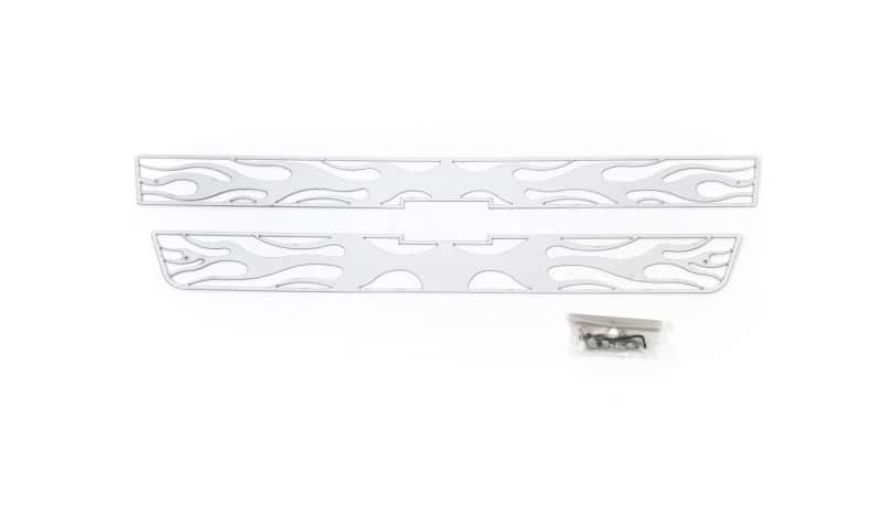 Putco — Putco 01-02 Chevrolet Silverado HD Flaming Inferno Stainless Steel Grille
Grille Insert - view 1