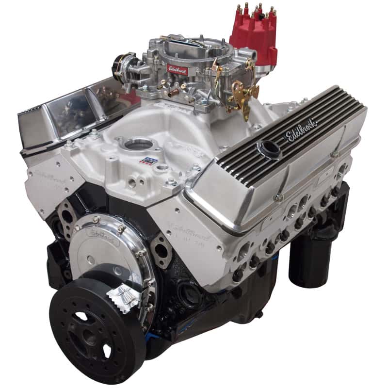 Edelbrock — Edelbrock Crate Engine Edelbrock 9 0 1 Performer E-Tec No Water Pump As Cast
CRATE ENGINE - view 7