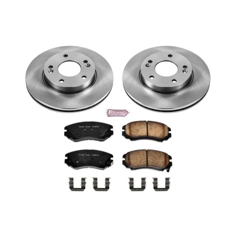 PowerStop — Power Stop 10-11 Kia Soul Front Autospecialty Brake Kit - view 1
