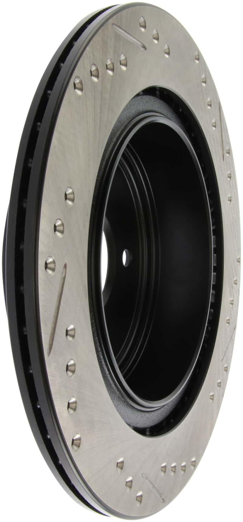 Stoptech — StopTech 06-07 350Z / 05-07 G35 / 06-07 G35X SportStop Slotted & Drilled Rear Right Rotor
Slot/Drill Rotor - view 1