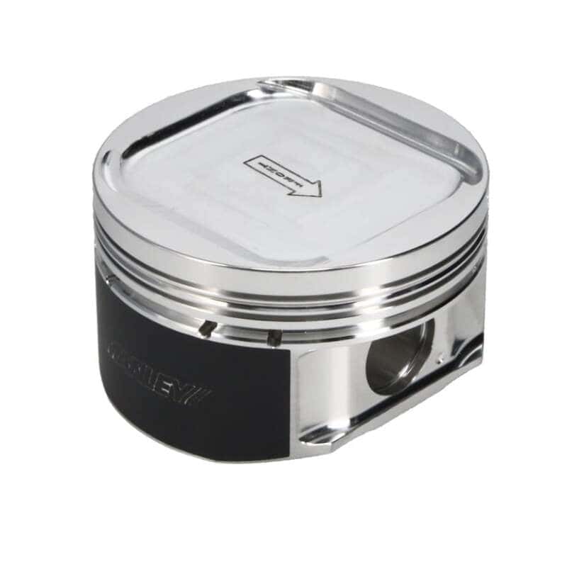 Manley Performance — Manley 98+ Subaru WRX (EJ205) 75mm STD Stroke 92.5mm +0.5mm Bore 8.5:1 Dish Piston Set with Rings
Piston Set - view 3