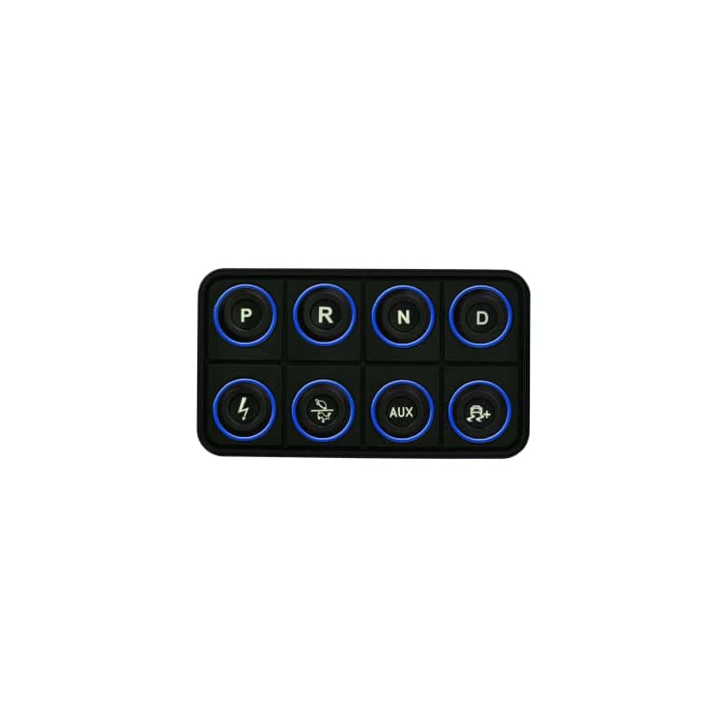 AEM — AEM EV 8 Button Keypad CAN Based Programmable Backlighting - view 1