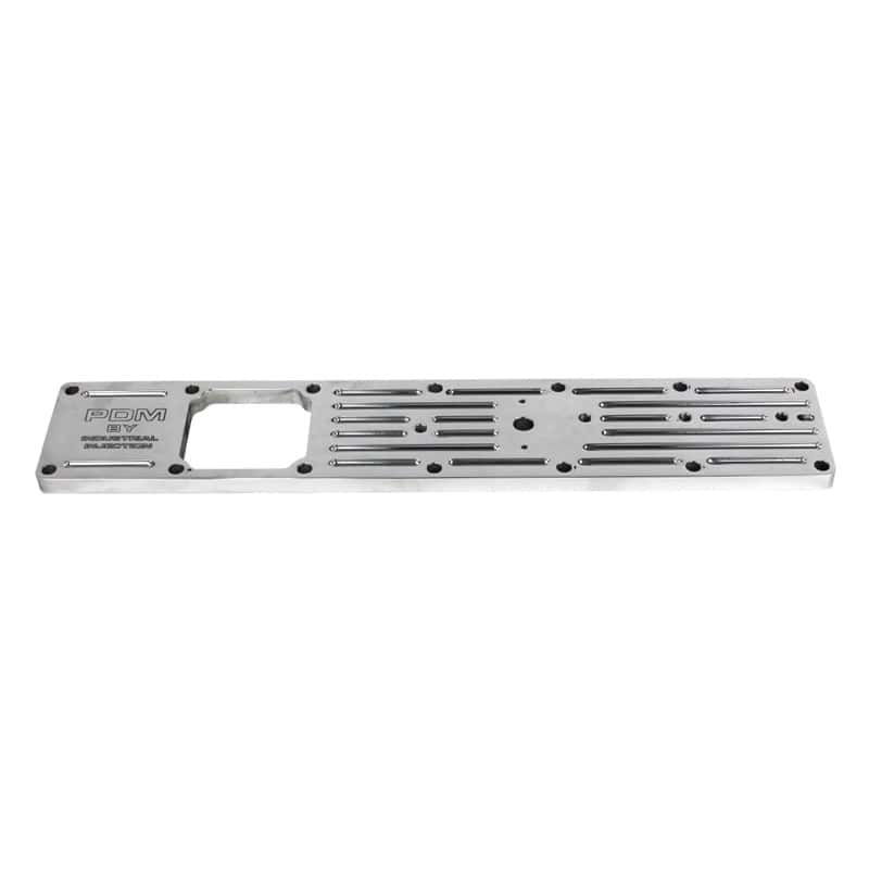 Industrial Injection — Industrial Injection 03-07 Dodge Cummins 5.9L PDM Billet Intake Plate Polished PDM By - view 2