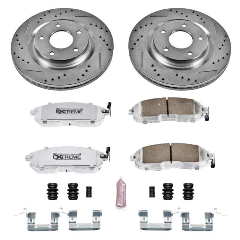 PowerStop — Power Stop 11-17 Nissan Juke Front Z26 Street Warrior Brake Kit - view 1