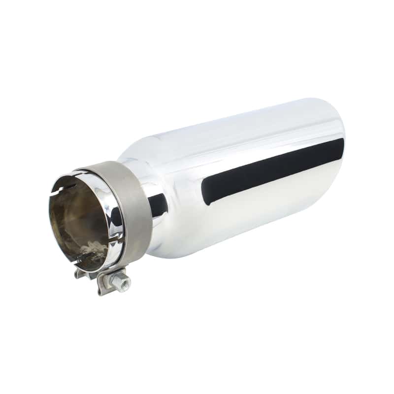 Go Rhino — Go Rhino Exhaust Tip - Chrome - ID 3 1/2in x L 14in x OD 5in
Exhaust Tip - view 4