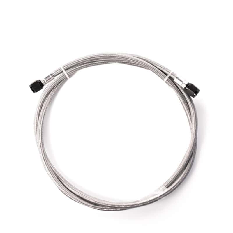 Snow Performance — Snow Performance 2ft Stainless Steel Braided Line (Black) w/ 4AN Fittings
Hydraulic Hose - view 2