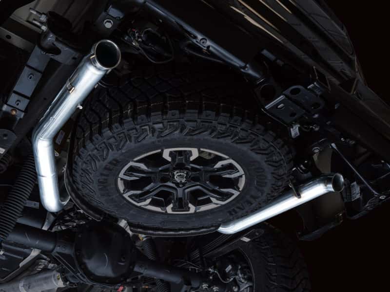 AWE Tuning — AWE Tuning 22-23 GMC Sierra 1500 AT4X 6.2L 0FG Catback Split Dual (Flat Bumper) - Bashguard(No Tips)
0FG Catback - view 10