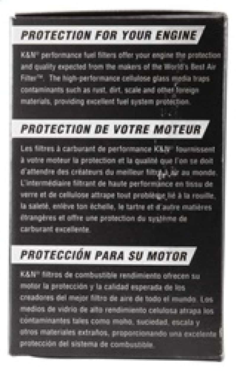 K&N Engineering — K&N Cellulose Media Fuel Filter 2.125in OD x 4.281in L - view 13