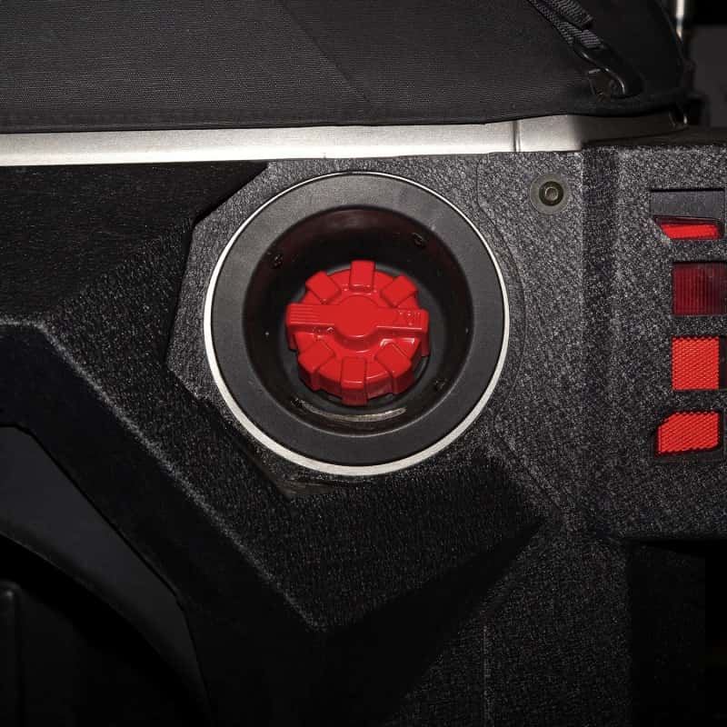Rugged Ridge — Rugged Ridge 07-20 Jeep Wrangler JK/JL / 2020 Gladiator JT Red Aluminum Elite Fuel Cap
OFFROAD_EXTERIOR
Fuel Cap - view 4