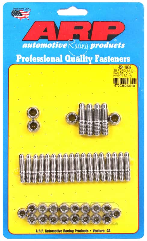 ARP — ARP SB Ford SS 12pt Oil Pan Stud Kit - view 1