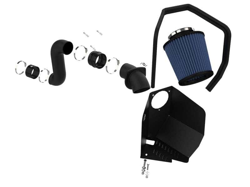 aFe — aFe MagnumFORCE Intakes Stage-2 P5R AIS P5R Dodge Diesel Trucks 03-07 L6-5.9L (td)
Magnum FORCE Intake
AirIntKt - view 2