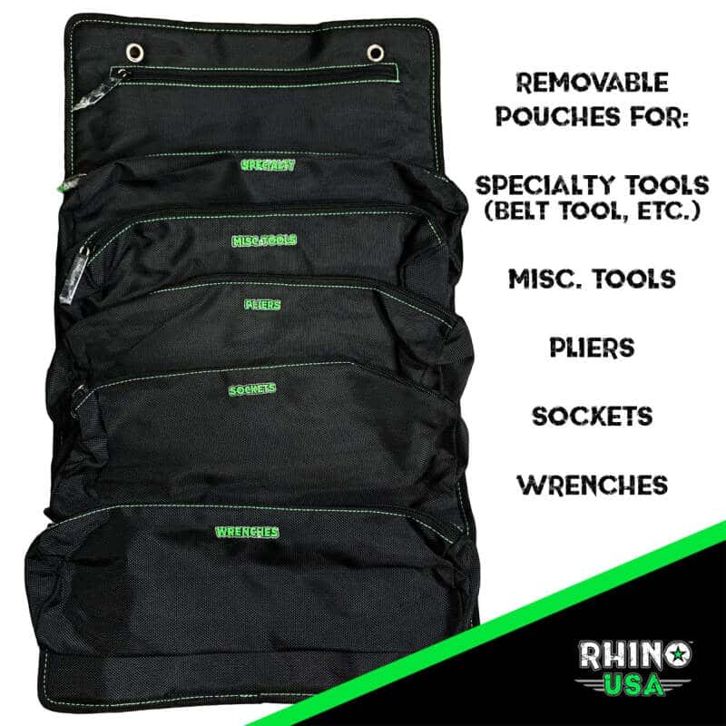 Rhino USA — Rhino USA Heavy Duty Off-Road Tool Bag/Roll Black
Tool Bag - view 5