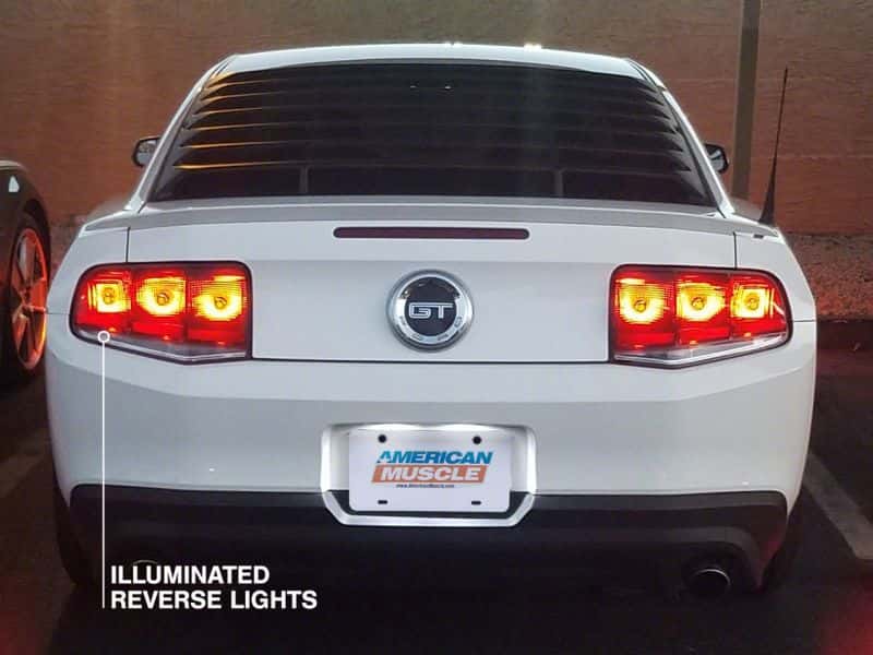 Raxiom — Raxiom 10-12 Ford Mustang Aero Tail Lights- Blk Housing (Smoked Lens)
Lights - view 7