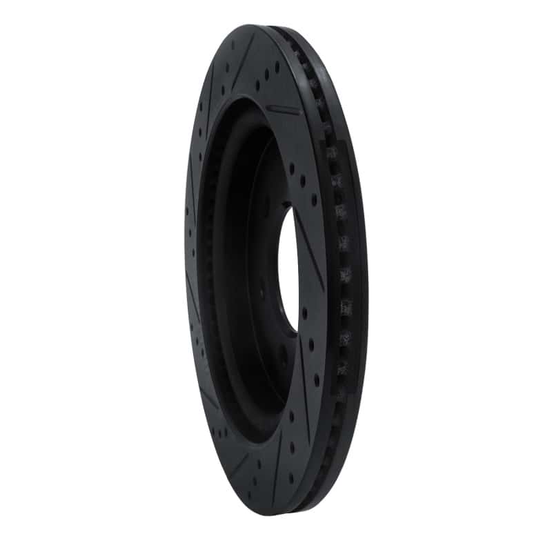 R1 Concepts — R1 18-21 Ford F-150 RWD Rear Right Drilled & Slotted Black Brake Rotor
R1 Brake Rotor Drill - view 4