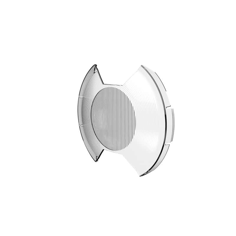 KC HiLiTES — KC HiLiTES SlimLite 8in. LED Light Shield SAE Driving (Shield Only) - Clear - view 13