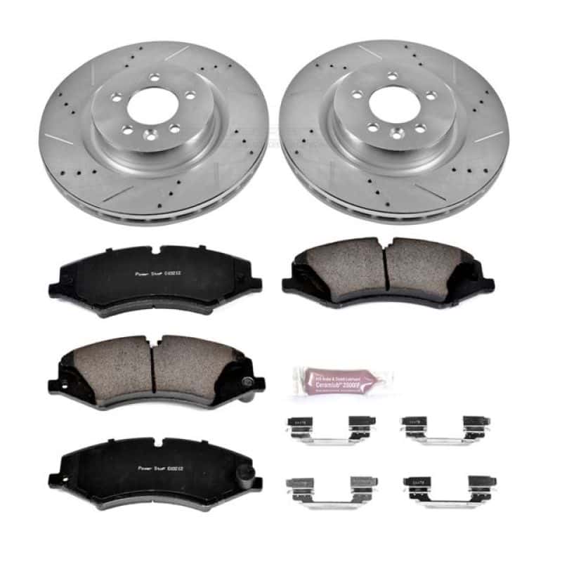 PowerStop — Power Stop 10-13 Land Rover Range Rover Sport Front Z23 Evolution Sport Brake Kit - view 1
