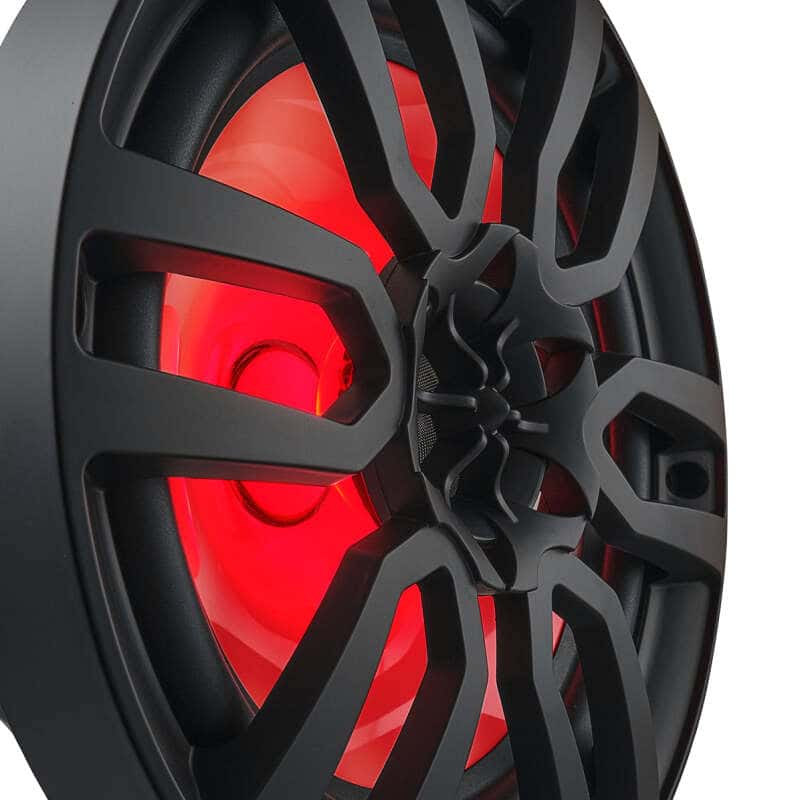 DS18 — DS18 NXL Series Coaxial Marine Speakers w/ RGB Lights 8in 2-Way 125 Watts RMS 4 ohm Black - view 8