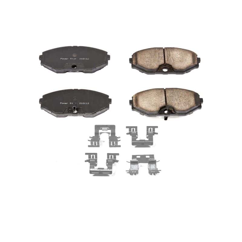PowerStop — Power Stop 93-97 Infiniti J30 Front Z17 Evolution Ceramic Brake Pads w/Hardware
Z17 Brake Pads - view 1