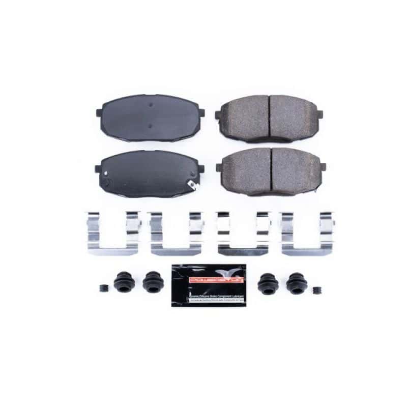 PowerStop — Power Stop 09-12 Hyundai Elantra Front Z23 Evolution Sport Brake Pads w/Hardware
Z23 Brake Pads - view 1