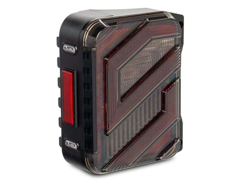 Raxiom — Raxiom 07-18 Jeep Wrangler JK Axial Series Trident LED Tail Lights- Blk Housing (Clear Lens)
Lights - view 7