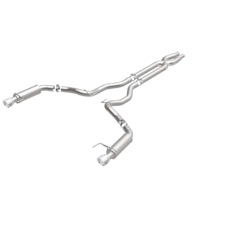 Magnaflow — MagnaFlow Cat Back, SS, 3in, Competition, Dual Split Polished 4.5in Tips 2015 Ford Mustang GT V8 5.0
Cat-Back - view 23