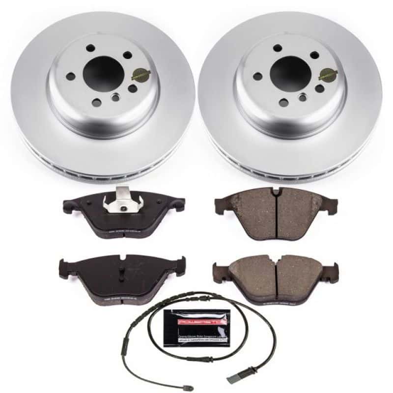 PowerStop — Power Stop 2011 BMW 535i xDrive Front Z23 Evolution Sport Coated Brake Kit - view 1