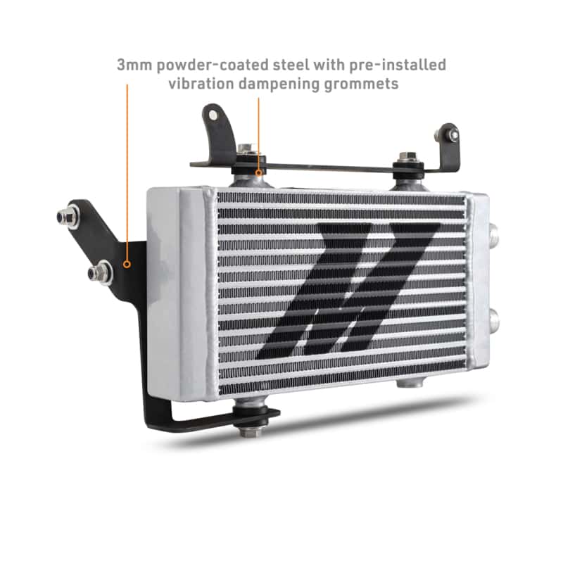 Mishimoto — Mishimoto 2023+ Toyota GR Corolla Oil Cooler Kit - Thermostatic - Silver
Engine Oil Cooler - view 3