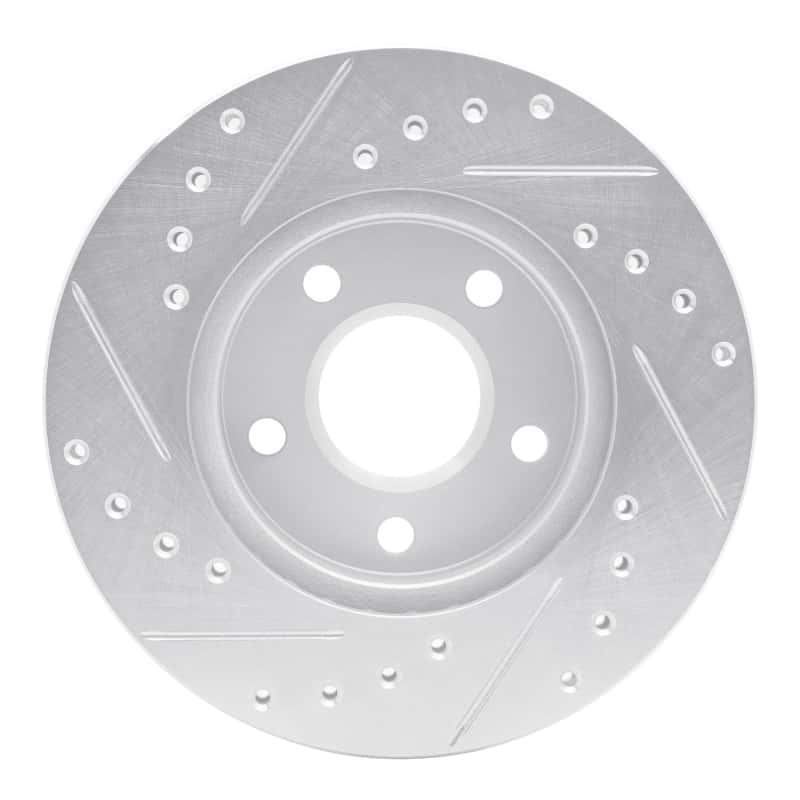 R1 Concepts — R1 85-91 Buick SKYHAWK Front Right Drilled & Slotted Silver Brake Rotor
R1 Brake Rotor Drill - view 5