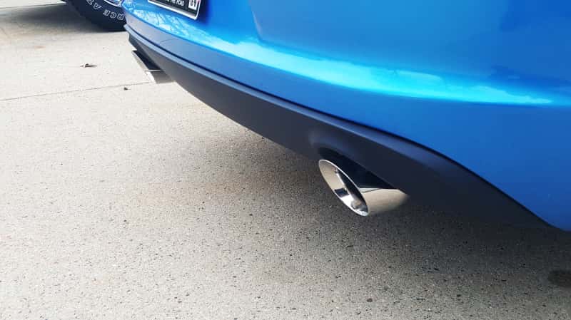 CORSA Performance — Corsa 2015-2016 Dodge Charger R/T w/ Pursuit Valance 2.5in Inlet / 4in Outlet Polished Tip Kit
Exhaust - view 3