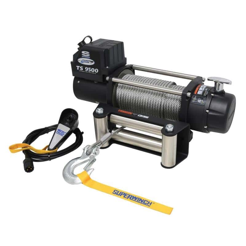 Superwinch — Superwinch 9500 LBS 12V DC 11/32in x 95ft Steel Rope Tiger Shark 9500 Winch
Winch - view 13