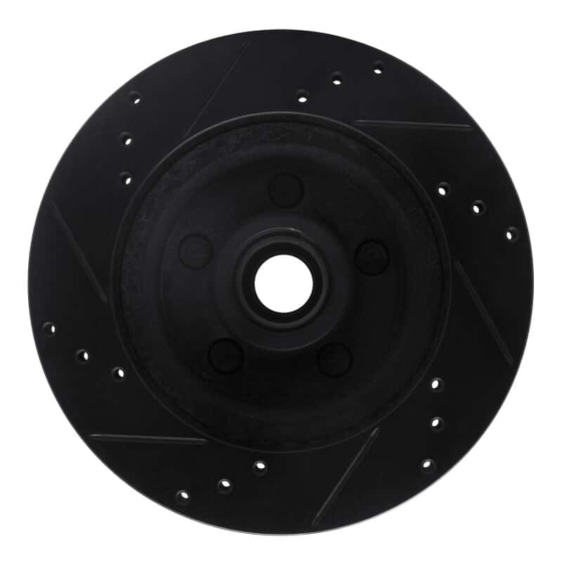 R1 Concepts — R1 70-72 Ford Country Squire Front Right Drilled & Slotted Black Brake Rotor
R1 Brake Rotor Drill - view 5