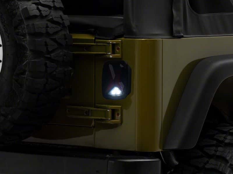 Raxiom — Raxiom 76-06 Jeep CJ7 Wrangler YJ & TJ Gladiator LED Tail Lights- Blk Housing (Smoked Lens)
Lights - view 2
