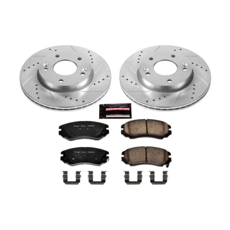 PowerStop — Power Stop 10-11 Kia Soul Front Z23 Evolution Sport Brake Kit - view 1
