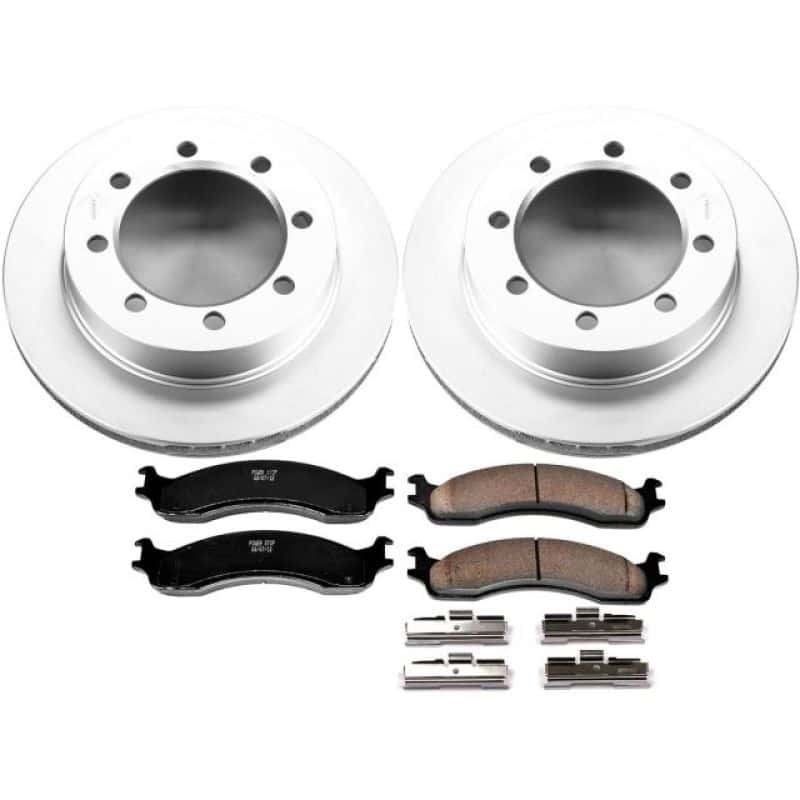 PowerStop — Power Stop 95-99 Ford F-250 Front Z17 Evolution Geomet Coated Brake Kit - view 1