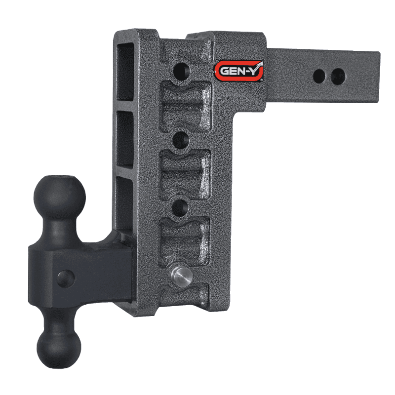 GEN-Y Hitch — Gen-Y Mega Duty 2.5in Shank 9in Drop 3.5K TW 32K Hitch w/GH-0161 Dual-Ball
Drop Hitch - view 2