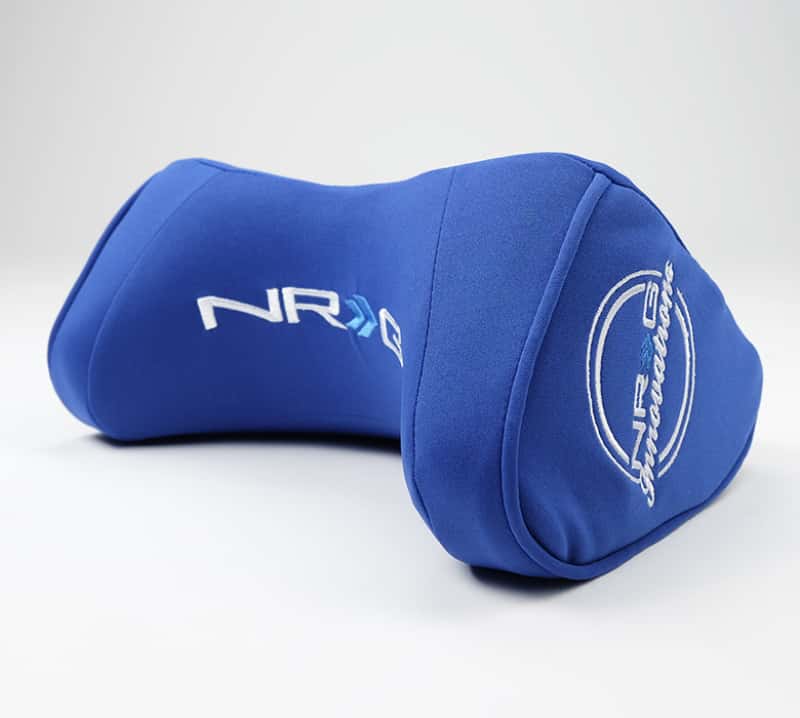 NRG — NRG Memory Foam Neck Pillow For Any Seats- Blue - view 2