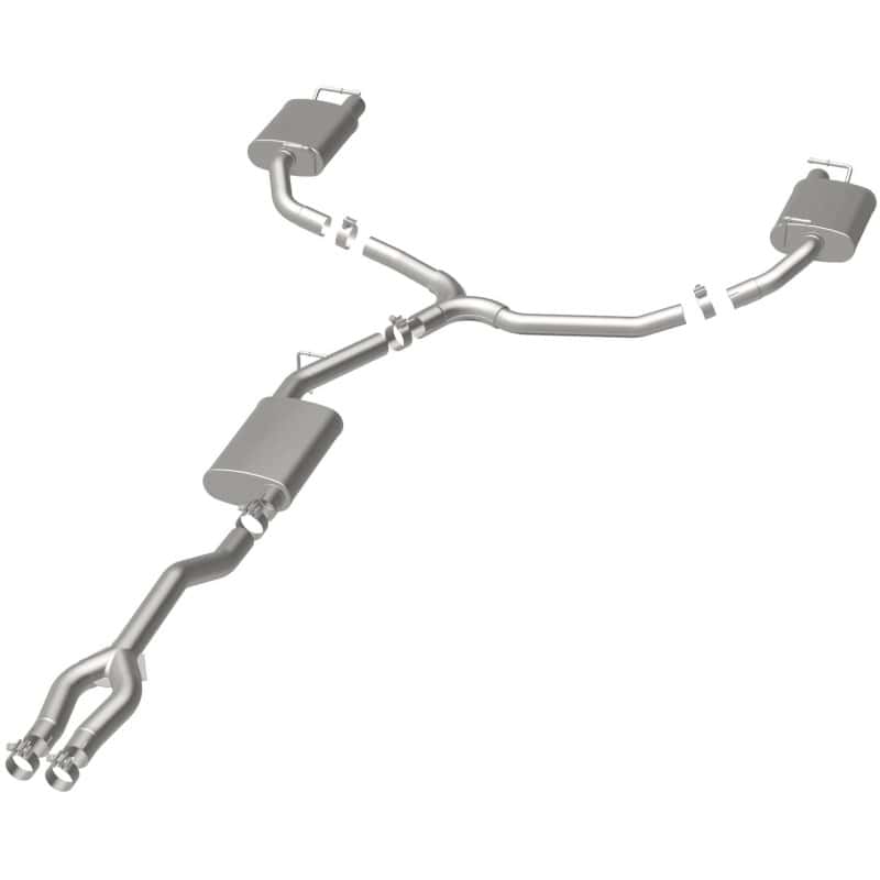 Magnaflow — MagnaFlow Cat-Back SS Dual Split Rear Exit 2015 Dodge Charger/Chrysler 300C 3.6L V6 (Uses OEM Tips)
Cat-Back - view 31