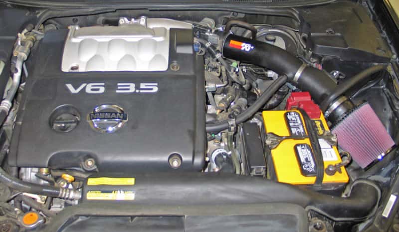 K&N Engineering — K&N 04-06 Nissan Altima 3.5L V6 / 04-08 Maxima 3.5L V6 Performance Intake Kit
Performance Air Inta
Air Intake System - view 4
