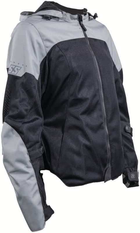 Speed and Strength — Speed and Strength Starstruck Mesh Jacket Grey/Black Womens - XL - view 6
