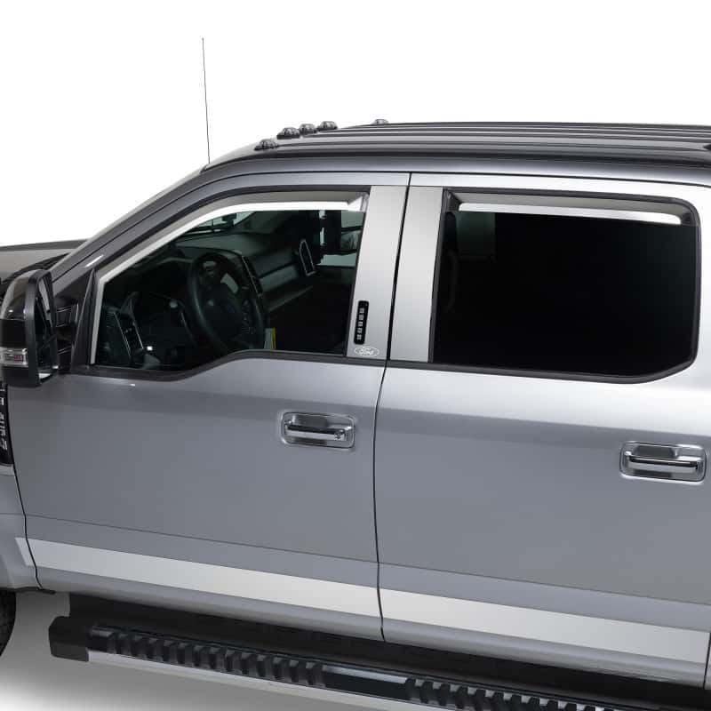 Putco — Putco 2021 Ford F-150 Super Crew Element Chrome Window Visors (Set of 4)
Side Window Vent - view 11