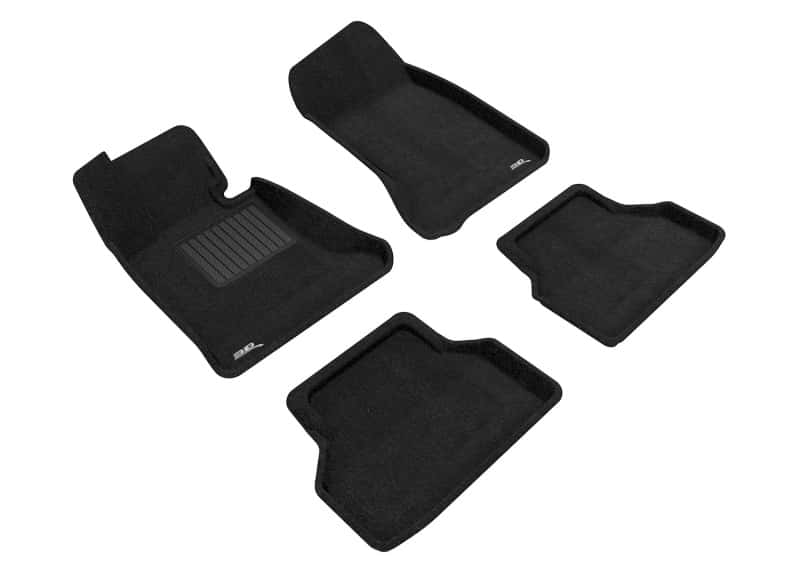 3D MAXpider — 3D MAXpider 04-10 BMW 5 Series Sedan (E60) Rwd Elegant Black R1 R2
Floor Mat Set - view 1