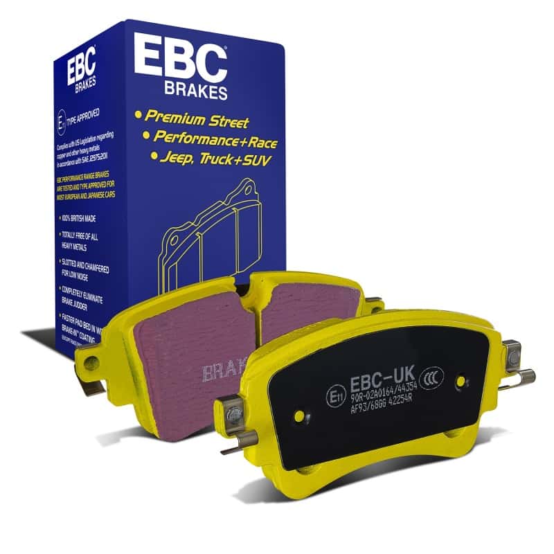 EBC — EBC 17-18 Audi A4 / A4 Quattro / A5 Quattro Yellowstuff Rear Brake Pads
Disc Brake Pad - view 1