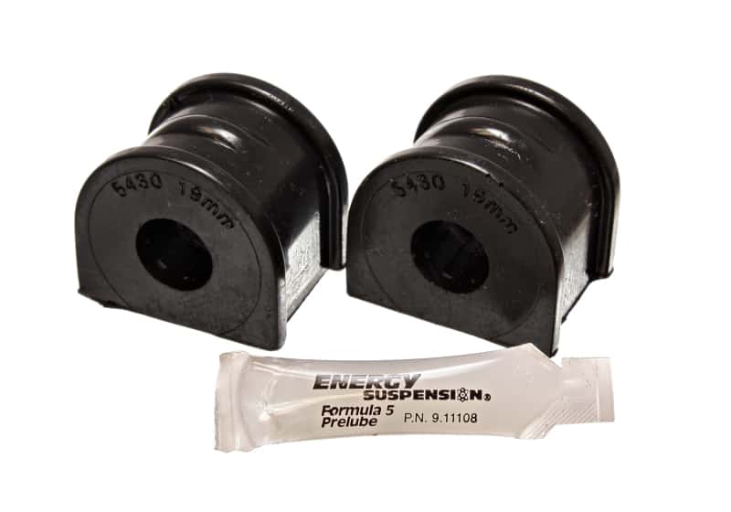 Energy Suspension — Energy Suspension 97-04 Chevy Corvette Black 19mm Rear Sway Bar Bushing Set - Reuse OE Brackets
Sway Bar Bushing Kit - view 3
