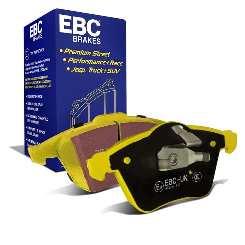 EBC — EBC 07-13 Mazda 3 2.3 Turbo Yellowstuff Front Brake Pads
Disc Brake Pad - view 1