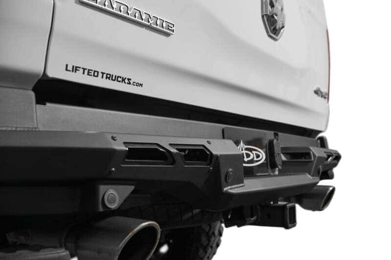 Addictive Desert Designs — Addictive Desert Designs 19-24 RAM 1500 Black Label Rear Bumper
Bumper- Rear - view 11