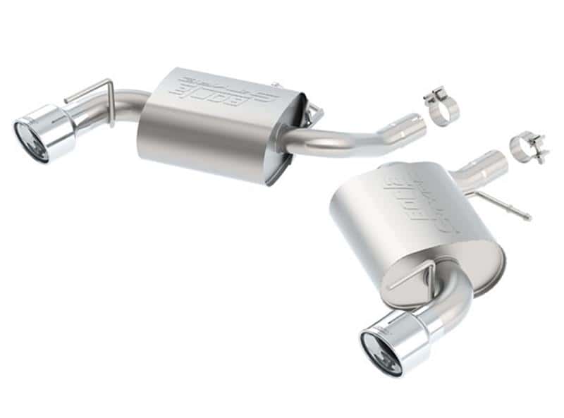 Borla — Borla 2016 Chevy Camaro 2.0L Turbo AT/MT S-Type Rear Section Exhaust
Axle-Back System - view 1