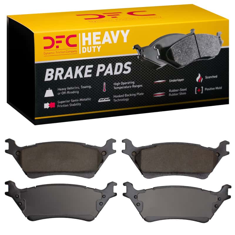 DFC — DFC 12-20 Ford F-150 RWD Rear Heavy Duty Pads - Semi Metallic
DFC Brake Pad Set - view 1