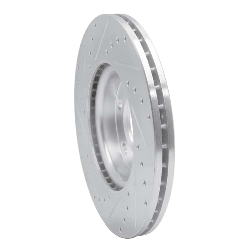 R1 Concepts — R1 04-15 Mazda 3 Front Right Drilled & Slotted Silver Brake Rotor
R1 Brake Rotor Drill - view 4
