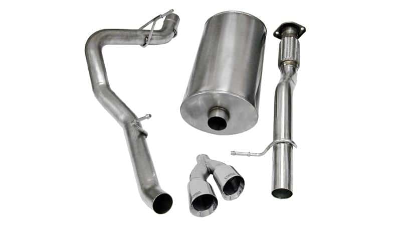 CORSA Performance — Corsa 2009-2013 Chevrolet Suburban 1500 5.3L V8 Polished Sport Cat-Back Exhaust
Exhaust - view 2