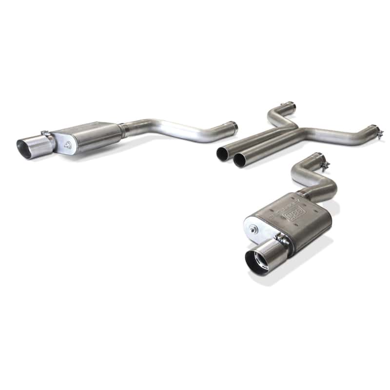 BBK — BBK 2015-16 Mustang GT Varitune Complete Cat Back Exhaust System (Includes Resonator Delete X-Pipe)
Exhaust Pipes - view 2